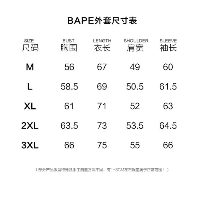 Picture of Bape Jackets _SKUBapeM-3XL881712121